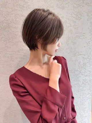ショート 縮毛矯正✨🫧 レイヤー川村利幸のヘアスタイル