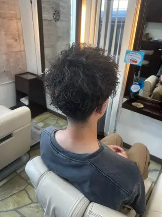 パーマ メンズ Shouki .222のヘアスタイル