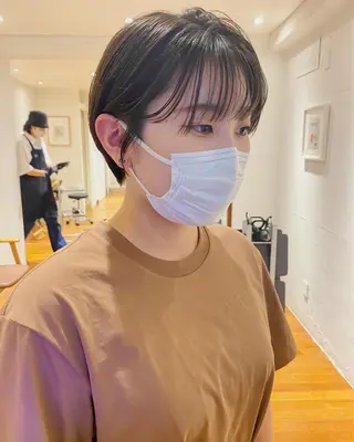 ショート カラー 🟩白髪ぼかし/ボブ /ショートヘア/大司のヘアスタイル