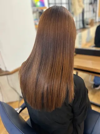 ロング 縮毛矯正＆髪質改善 特化/ゆいのヘアスタイル