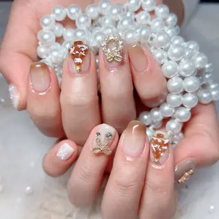 ネイル M🌷nail 長さだし専門店のネイルデザイン