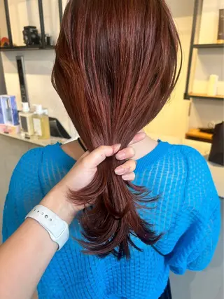 カラー 大関 星翔のヘアスタイル