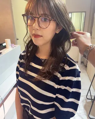 セミロング カラー モテ髪支持率NO.1 KENJIROのヘアスタイル