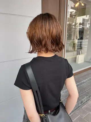ショート パーマ niko RINKAのヘアスタイル