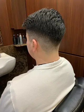ショート メンズ 羽木 隆徒のヘアスタイル