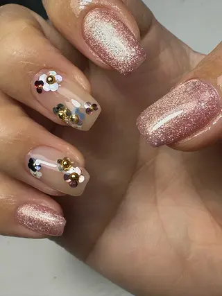 ネイル Nail_ SkyBlue_Jのネイルデザイン