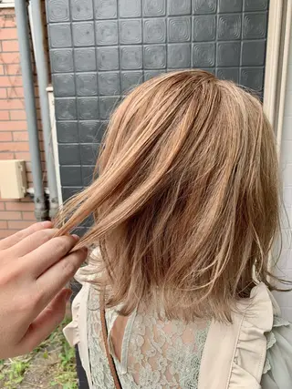 ミディアム ショート特化✂︎門脇 ~広がらない髪へ~のヘアスタイル