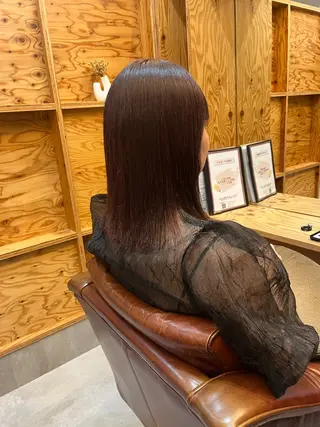 ミディアム 星野 美紅のヘアスタイル