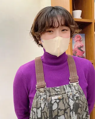 ショート パーマ Paddle所属・似合わせレイヤー/ ニュアンスパーマ高倉のヘアスタイル