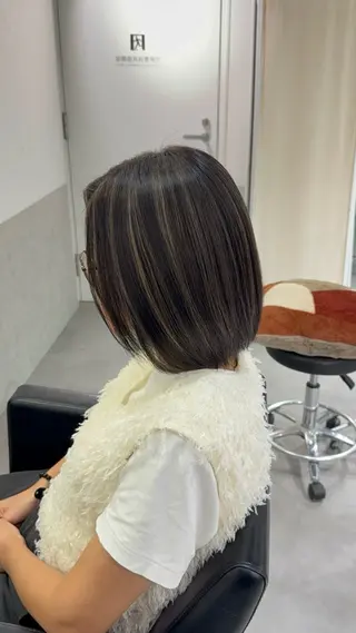 カラー ciera. アオイ 🦢✯のヘアスタイル