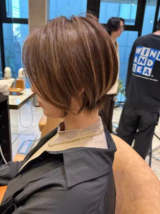 ショート 大人ショート特化/ カットモデル/表参道のヘアスタイル