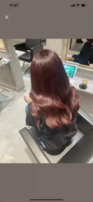 ロング 🫐インナーカラー 髪質改善🫐/MEIのヘアスタイル
