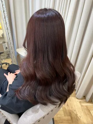 ロング レイヤーカット 🇰🇷SAYAのヘアスタイル