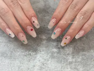 ネイル graph nail【グラフ ネイル】所属・graphnail‪ ‪‪❤︎‬manaのネイルデザイン
