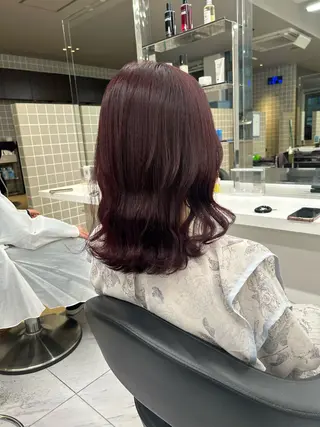 カラー 透明感ベージュ🤎 ナチュラルレイヤーのヘアスタイル