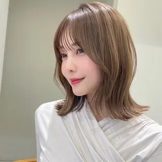 カラー 透明感 カラー/国分寺のヘアスタイル