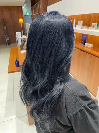 ロング カラー 豊永 椋哉のヘアスタイル