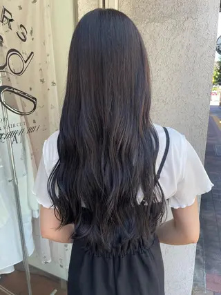 ロング カラー CoCooN 店長 さのえみのヘアスタイル