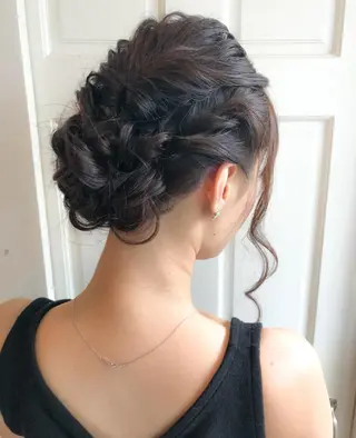 ヘアアレンジ ショート✨ボブ✨代表 新田見美仁のヘアスタイル