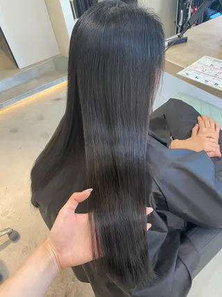 ロング 才田 まりなのヘアスタイル