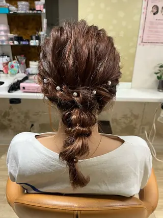 ヘアアレンジ 鍋田 彩歌のマツエク・マツパデザイン