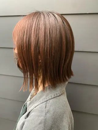 ミディアム カラー パーマ STYLE袋町店 赤畠達弥のヘアスタイル