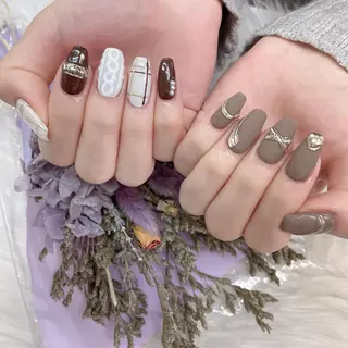 ネイル 💅ネイルサロン ブラン🌈かすみのネイルデザイン