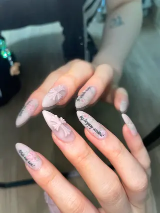 ネイル GO TODAY 吉祥寺Glint所属・うの 韓国ﾈｲﾙ໒꒱⋆⭒˚のネイルデザイン