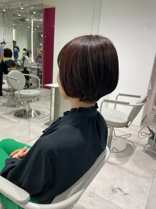 ショート レイヤー♡ 石川優奈のヘアスタイル