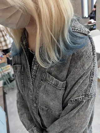 ミディアム 🌿透き通るツヤ髪× 縮毛矯正✂︎戸祭　伶のヘアスタイル
