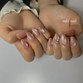 ネイル mks＊nail //  枚方長尾のネイルデザイン