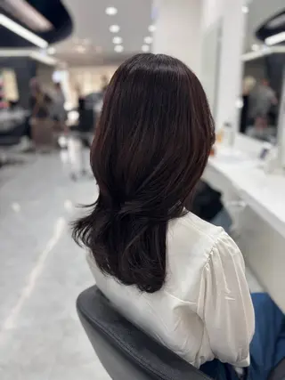 カラー 🎀ツヤ髪✖︎ 暖色🎀RYUKAのヘアスタイル