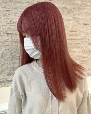 ロング 韓国/インナーカラー 🍑YUI🍑のヘアスタイル