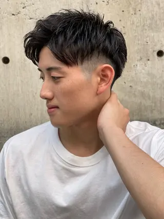 ショート メンズ 浅見 天翔のヘアスタイル