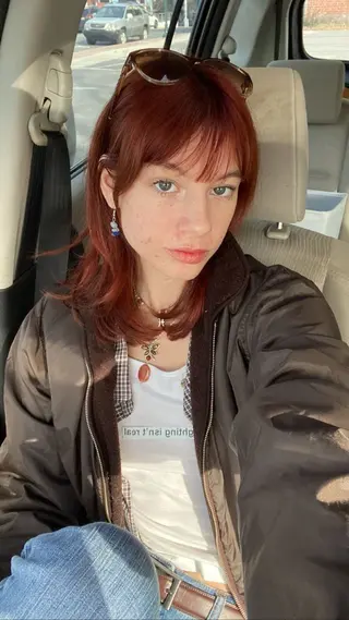 ミディアム カラー minami🪷 暖色カラーのヘアスタイル