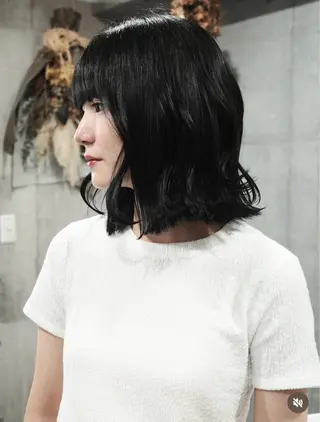 カラー manami/艶髪 /くすみカラーのヘアスタイル