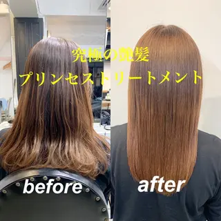 ミディアム カラー トップ スタイリストのヘアスタイル