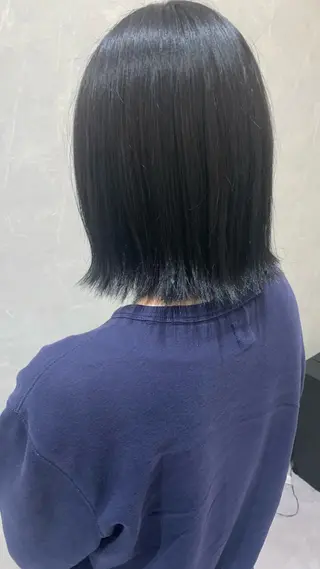 ショート カラー 癖毛改善縮毛矯正 /中山なかやまのヘアスタイル