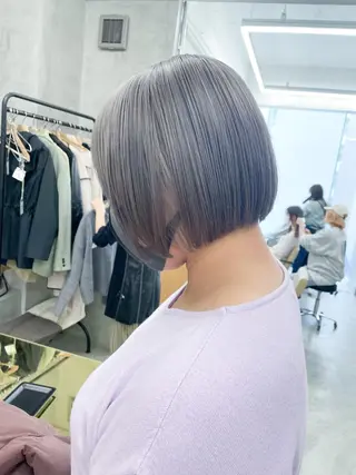 ショート カラー レイヤーカット 🪩yurikaのヘアスタイル