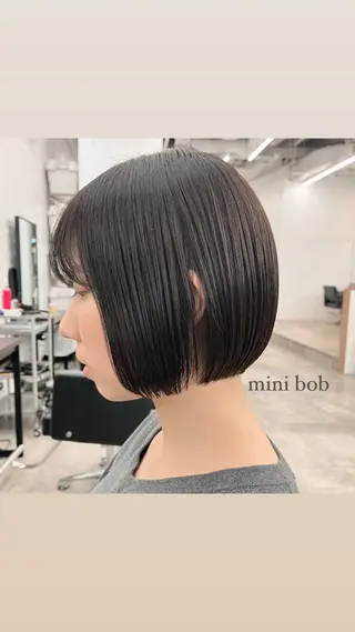 ショート カラー ヘアアレンジ 🌱ボブ/レイヤー/ ベージュ/あやみ✨のヘアスタイル