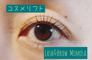 マツエク・マツパ Lash&Brow Mimosaのマツエク・マツパデザイン