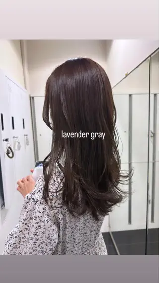 ロング カラー ブリーチカラー/ベー ジュ/Hono🦖のヘアスタイル