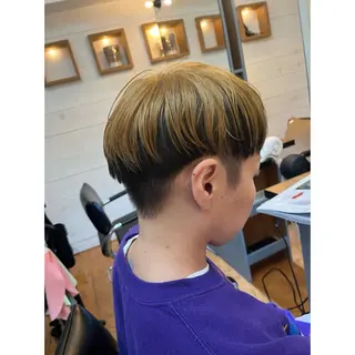 ショート カラー Lagom なかだのヘアスタイル