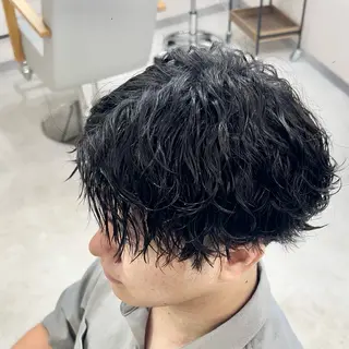 パーマ メンズ Rikito .のヘアスタイル
