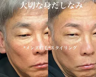 メンズ アイブロウ ＋i.b 新潟店所属・＋i.b 新潟店 Ayumu-アユム-の眉毛・アイブロウイメージ