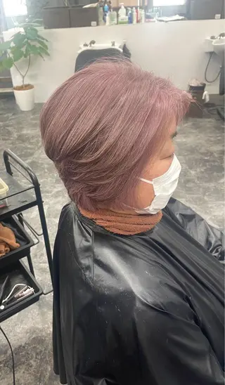 ショート カラー 池田 成秀のヘアスタイル
