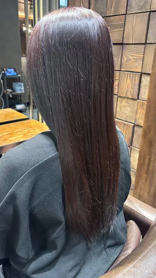ロング MINX 井上 ヨウ 艶髪カラー/レイヤーのヘアスタイル