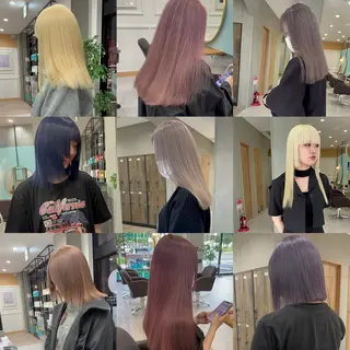 カラー カワカミ ユウダイのヘアスタイル