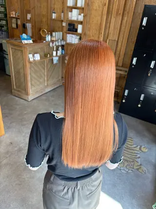 カラー 透けるミルクティー ☕赤味ゼロ★はる吉のヘアスタイル