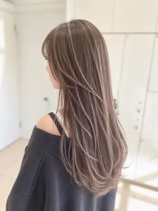 ロング カラー 金子 直樹のヘアスタイル
